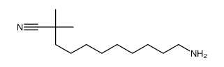 11-Amino-2,2-dimethylundecanenitrile Structure