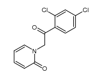 1-[2-(2,4-dichlorophenyl) -2-oxoethyl]hydropyridin-2-one Structure