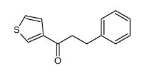 3-phenyl-1-thiophen-3-ylpropan-1-one Structure