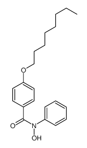 N-hydroxy-4-octoxy-N-phenylbenzamide Structure