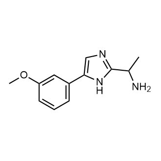 1-(5-(3-Methoxyphenyl)-1h-imidazol-2-yl)ethan-1-amine Structure