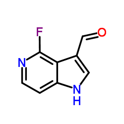 4-Fluoro-1H-pyrrolo[3,2-c]pyridine-3-carbaldehyde picture