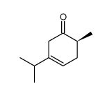3-Cyclohexen-1-one,6-methyl-3-(1-methylethyl)-,(6S)-(9CI) structure