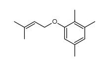 2-methyl-4-[(2',3',5'-trimethylphenyl)oxy]-2-butene Structure