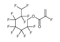 1H,1H,7H-PERFLUOROHEPTYL-2-FLUOROACRYLATE结构式