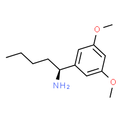 (1S)-1-(3,5-DIMETHOXYPHENYL)PENTYLAMINE Structure