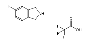 5-iodoisoindoline trifluoroacetate Structure