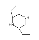 (2S,6S)-2,6-diethylpiperazine Structure