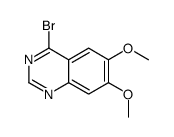 4-bromo-6,7-dimethoxyquinazoline结构式