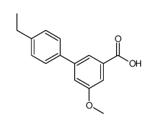 3-(4-ethylphenyl)-5-methoxybenzoic acid结构式