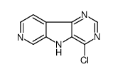 1-氯-9H-2,4,7,9-四氮杂芴结构式