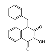 4-benzyl-2-hydroxy-isoquinoline-1,3(2H,4H)-dione结构式