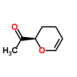 Ethanone, 1-(3,4-dihydro-2H-pyran-2-yl)-, (R)- (9CI)结构式