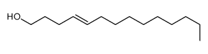 tetradec-4-en-1-ol Structure