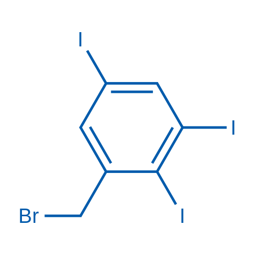 1-(溴甲基)-2,3,5-三碘苯图片