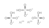 dialuminum,hydrogen phosphate Structure