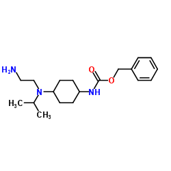 Benzyl {4-[(2-aminoethyl)(isopropyl)amino]cyclohexyl}carbamate结构式