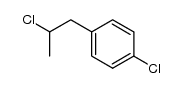 1-chloro-4-(2-chloro-propyl)-benzene Structure