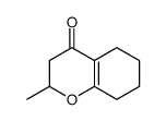 2-methyl-2,3,5,6,7,8-hexahydrochromen-4-one结构式