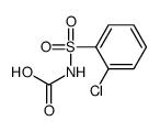(2-chlorophenyl)sulfonylcarbamic acid结构式