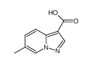 6-methylpyrazolo[1,5-a]pyridine-3-carboxylic acid结构式