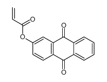 (9,10-dioxoanthracen-2-yl) prop-2-enoate结构式