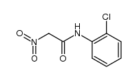 nitro-acetic acid-(2-chloro-anilide) Structure