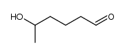 5-hydroxyhexanal Structure