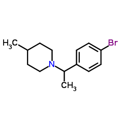 1-[1-(4-Bromophenyl)ethyl]-4-methylpiperidine图片