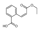 2-(3-ethoxy-3-oxoprop-1-enyl)benzoic acid结构式