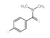 Benzenecarbothioamide,4-chloro-N,N-dimethyl- picture