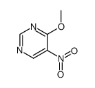 4-methoxy-5-nitropyrimidine结构式