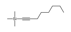 trimethyl(oct-1-ynyl)silane Structure