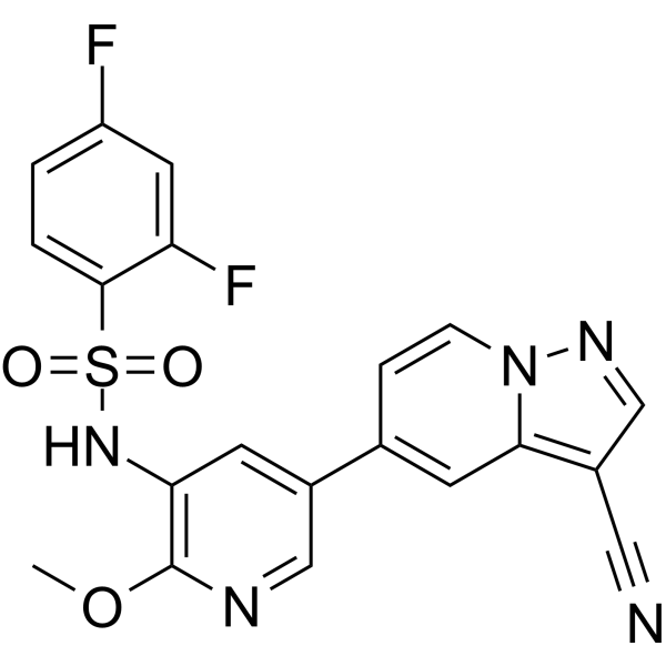 PI3K/mTOR Inhibitor-13 Structure