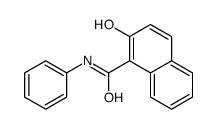 2-hydroxy-N-phenylnaphthalene-1-carboxamide Structure
