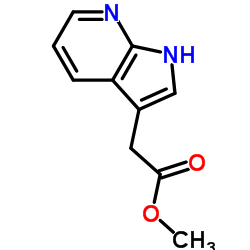 Methyl 1H-pyrrolo[2,3-b]pyridin-3-ylacetate picture