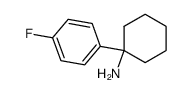 1-(4-Fluor-phenyl)-cyclohexylamin Structure