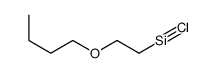 Chloro(butoxy)ethylsilane Structure