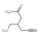 Hexanenitrile, 3-ethyl-5-oxo- (8CI)结构式