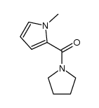 (1-methyl-1H-pyrrol-2-yl)(pyrrolidin-1-yl)methanone Structure