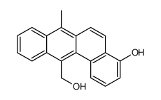 12-(hydroxymethyl)-7-methylbenzo[a]anthracen-4-ol Structure