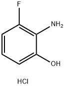 2-Amino-3-fluorophenol hydrochloride结构式