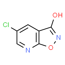 Isoxazolo[5,4-b]pyridin-3(2H)-one, 5-chloro- (9CI) Structure