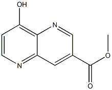 methyl 8-hydroxy-1,5-naphthyridine-3-carboxylate Structure