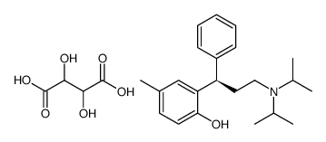 TOLTERODIN HYDROGEN TARTRATE structure