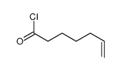 hept-6-enoyl chloride Structure