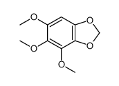 4,5,6-trimethoxy-1,3-benzodioxole Structure