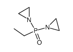 ethyl-bis-aziridin-1-yl-phosphine oxide结构式