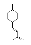 4-(4-methylcyclohexyl)but-3-en-2-one结构式