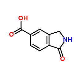 1-氧代异吲哚啉-5-羧酸结构式